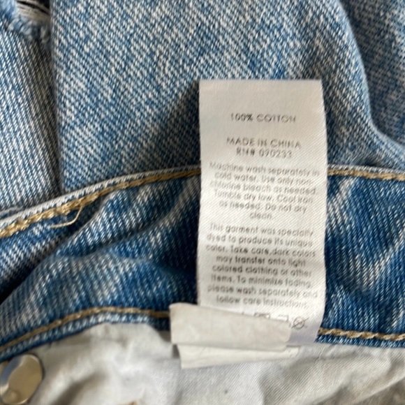 Pacsun Distressed Mom Blue Jeans Size 23 - Picture 6 of 7